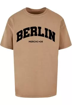 Футболка Merchcode BERLIN, кэмел