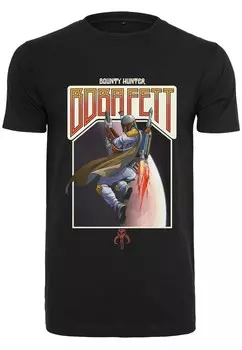 Футболка Merchcode Boba Fett, черный