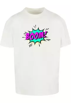 Футболка Merchcode BOOM COMIC, белый