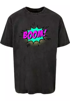 Футболка Merchcode BOOM COMIC, черный