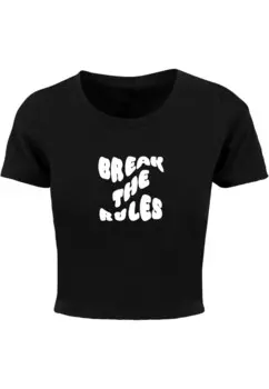 Футболка Merchcode BREAK THE RULES, черный
