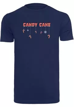 Футболка Merchcode CANDY CANE, темно-синий