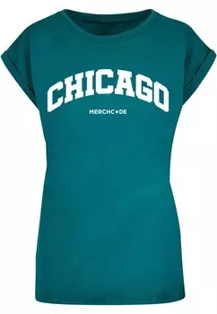 Футболка Merchcode CHICAGO, цвет Petrol