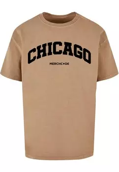 Футболка Merchcode CHICAGO, темно-бежевый