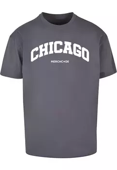 Футболка Merchcode CHICAGO, темно-серый