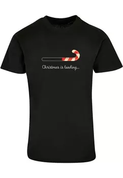 Футболка Merchcode CHRISTMAS LOADING, черный