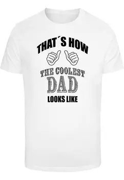Футболка Merchcode COOLEST DAD, белый
