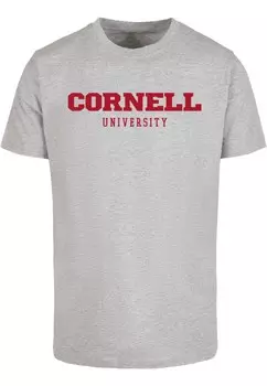 Футболка Merchcode CORNELL UNIVERSITY, серый