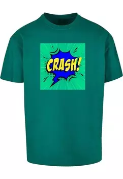 Футболка Merchcode CRASH COMIC, цвет Green/Light Green