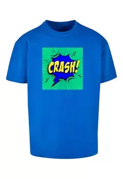 Футболка Merchcode CRASH COMIC, синий