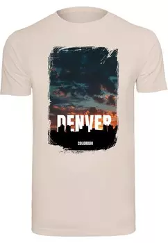 Футболка Merchcode DENVER, цвет Pastel Pink
