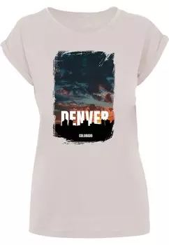 Футболка Merchcode DENVER, цвет Powder