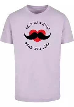 Футболка Merchcode Fathers Day - Best dad, цвет Lilac