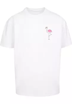 Футболка Merchcode Flamingo, белый