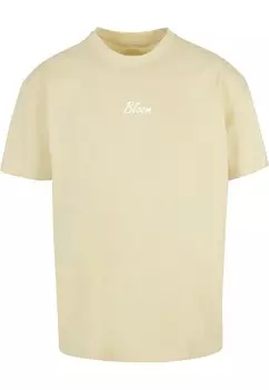 Футболка Merchcode FLOWERS BLOOM, цвет Pastel Yellow