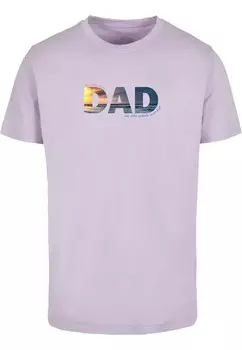 Футболка Merchcode FOR THE BEST DAD, светло-фиолетовый