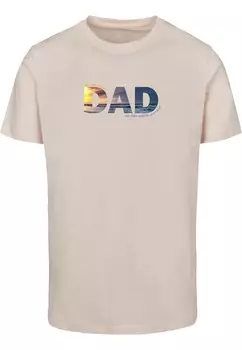Футболка Merchcode FOR THE BEST DAD, светло-розовый