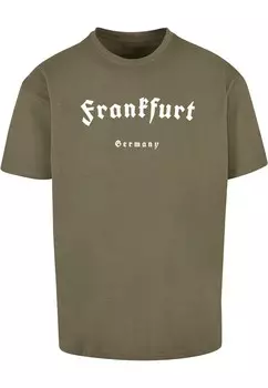 Футболка Merchcode FRANKFURT X, оливковый