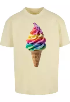Футболка Merchcode "Футболка Merchcode Pride Scoops Heavy Oversized ", желтый