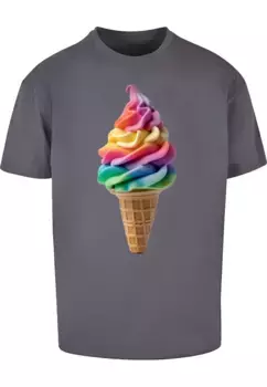 Футболка Merchcode "Футболка Merchcode Pride Scoops Heavy Oversized ", серый