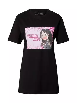 Футболка Merchcode GIRLS WIN, черный