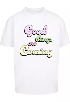 Футболка Merchcode GOOD THINGS, белый
