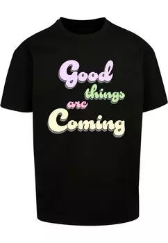 Футболка Merchcode GOOD THINGS, черный