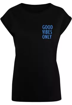 Футболка Merchcode GOOD VIBES ONLY, черный
