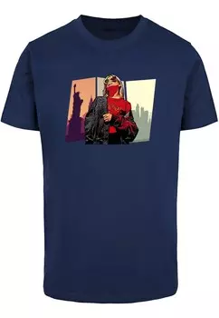 Футболка Merchcode GRAND RED GIRL, темно-синий