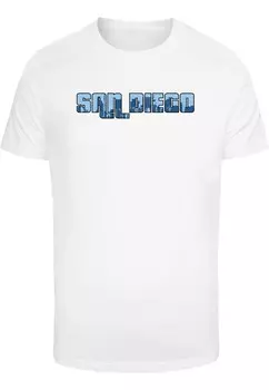 Футболка Merchcode GRAND SAN DIEGO SKYLINE, белый