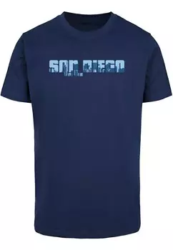 Футболка Merchcode GRAND SAN DIEGO SKYLINE, синий/темно-синий