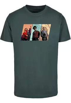 Футболка Merchcode GRAND TRIO, зеленый