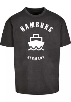 Футболка Merchcode HAMBURG, антрацит