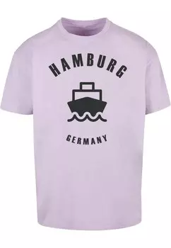 Футболка Merchcode HAMBURG, светло-фиолетовый