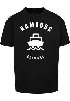 Футболка Merchcode HAMBURG X, черный