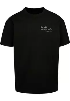 Футболка Merchcode HAPPINES, черный