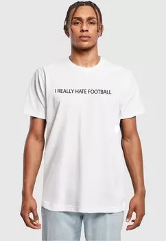 Футболка Merchcode HATE FOOTBALL, белый