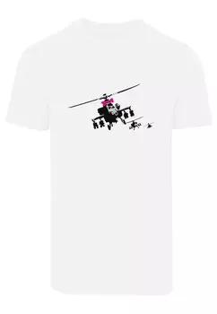 Футболка Merchcode HELICOPTERS, белый