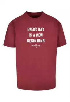 Футболка Merchcode HOPE 2, цвет Cherry Red