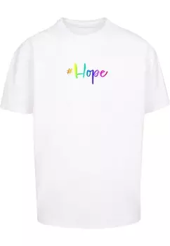 Футболка Merchcode Hope Rainbow, белый