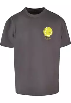 Футболка Merchcode ITS TENNIS TIME, темно-серый