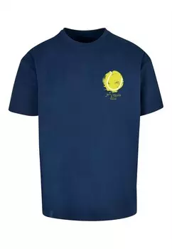 Футболка Merchcode ITS TENNIS TIME, темно-синий