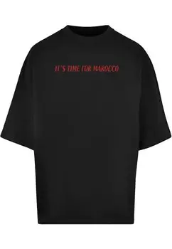 Футболка Merchcode Its Time For Marocco Huge, черный