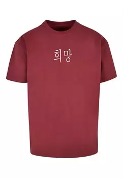 Футболка Merchcode K HOPE, цвет Cherry Red