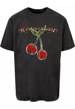 Футболка Merchcode Kings Of Leon - Cherries, пестрый черный