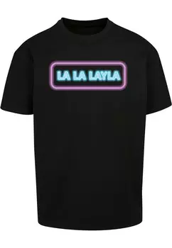 Футболка Merchcode LA LA LAYLA, черный