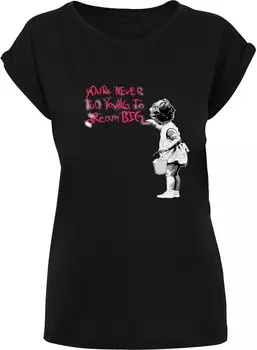 Футболка Merchcode Ladies Dream Big, черный