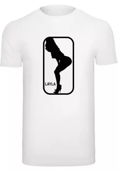Футболка Merchcode LAYLA DANCE, белый