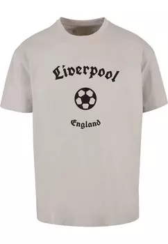 Футболка Merchcode LIVERPOOL, серый