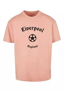 Футболка Merchcode LIVERPOOL, темно-розовый